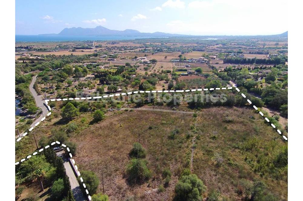 Rustic plot for sale near Pollensa, Mallorca . Building Licence to be granted soon 