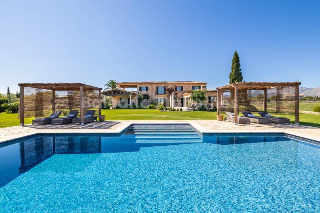 Outstanding country property for sale close to Pollensa Bay, Mallorca  