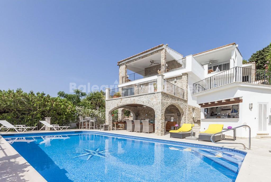 Impressive, sea view villa for sale near Puerto Pollensa, Mallorca