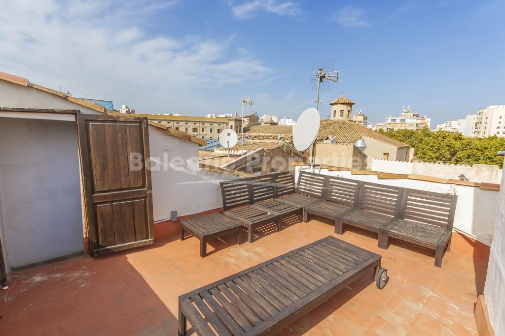 Authentic chic apartment for sale in the historic heart of Palma, Mallorca