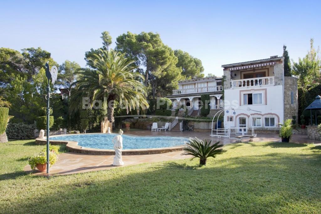Beautiful villa with views for sale in Santa Ponsa, Mallorca 