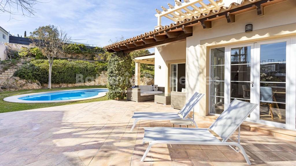 Four bedroom villa with sea views for sale in Nova Santa Ponsa, Mallorca