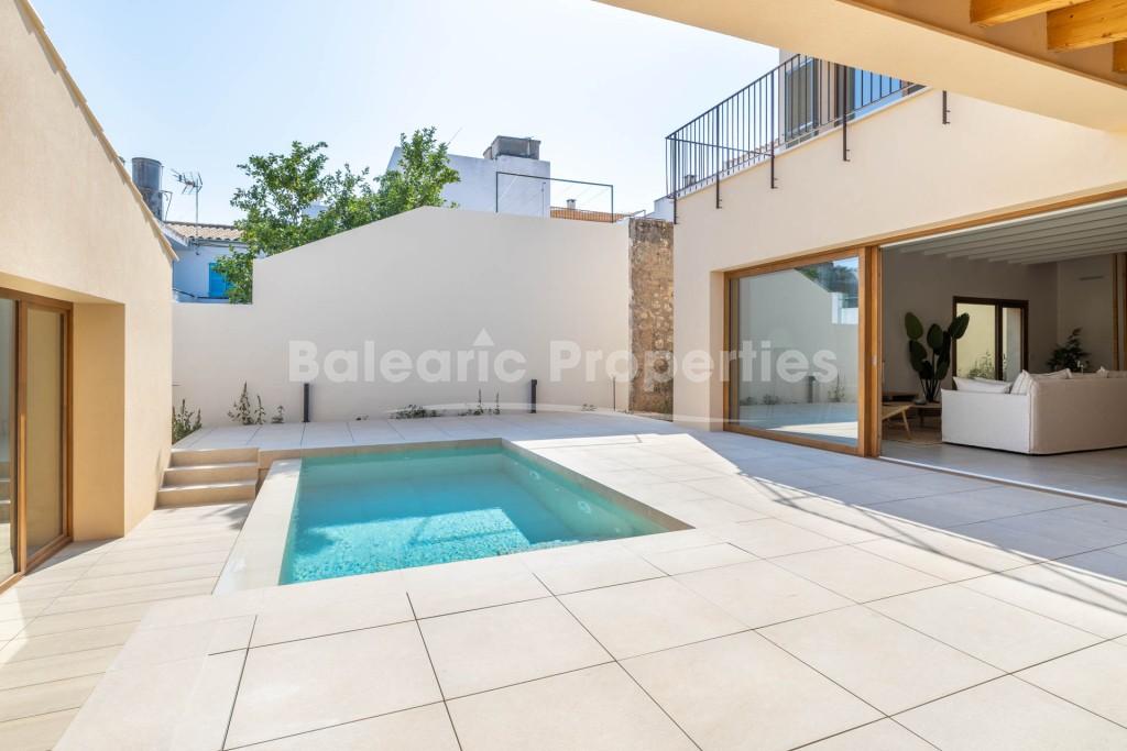 Newly built town house with ecofriendly features for sale in Pollença, Mallorca