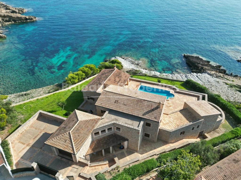 Spectacular front line villa for sale in Capdepera, Mallorca