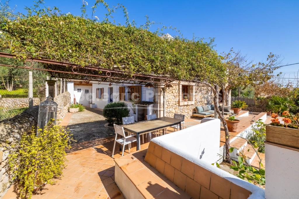 Casa de pueblo independiente con piscina privada en venta en Búger, Mallorca