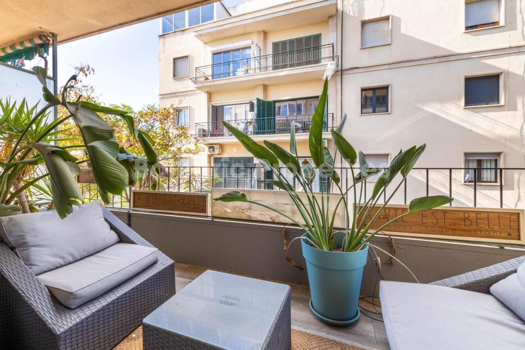 Elegant apartment with lift access for sale in the centre of Palma, Mallorca
