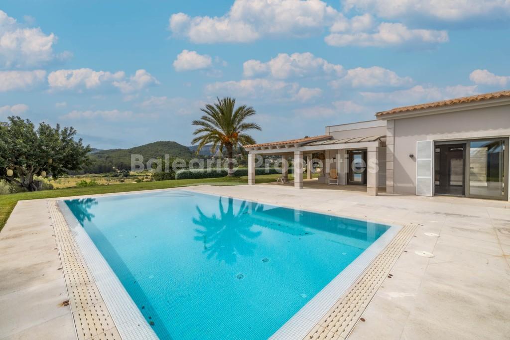 State-of-the-art finca with panoramic views for sale in Calviá, Mallorca