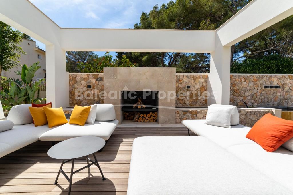 Villa de lujo de nueva construcción con piscina y jardín en Santa Ponsa en venta