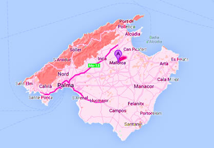 Mallorca will reach 40 degrees today