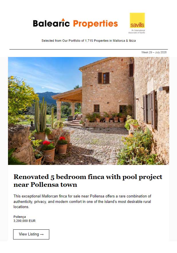 19-Jul-2026<br>20 Exceptional Homes in Mallorca & Ibiza