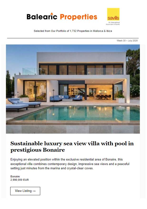 26-Jul-2026<br>Discover Mallorca & Ibiza’s Finest Modern Homes