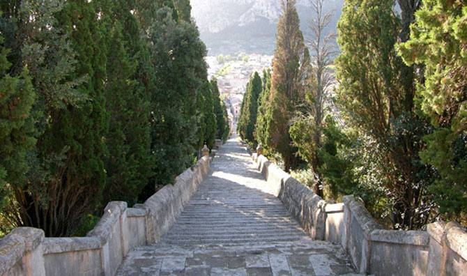 Puig Calvari Pollensa Mallorca