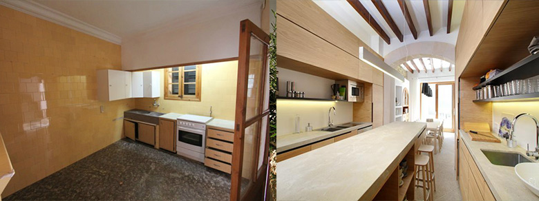 renovating-kitchen-townhouse-mallorca