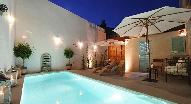 Townhouse pool Mallorca