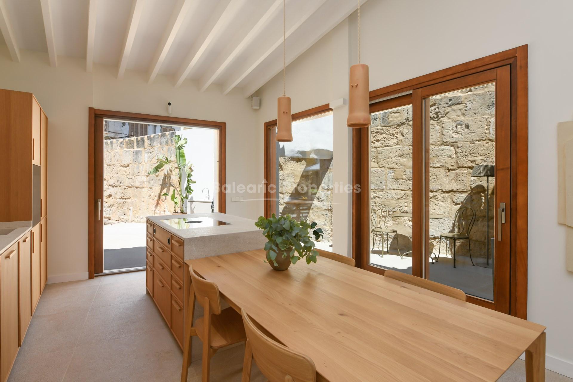 Charmantes Doppelhaus in Santa Catalina, El Jonquet – traditionelle Architektur in einem historischen Stadtteil von Palma