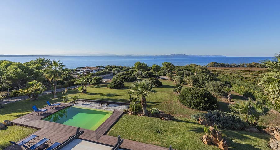 Country Villa with see views in Colonia de Sant Pere Country Villa Colonia de Sant Pere