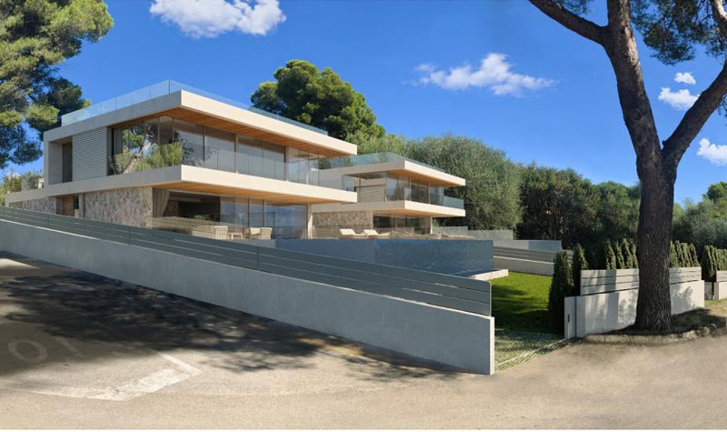 Frontline Project in Alcudia Frontline project for a luxury villa in Alcudia