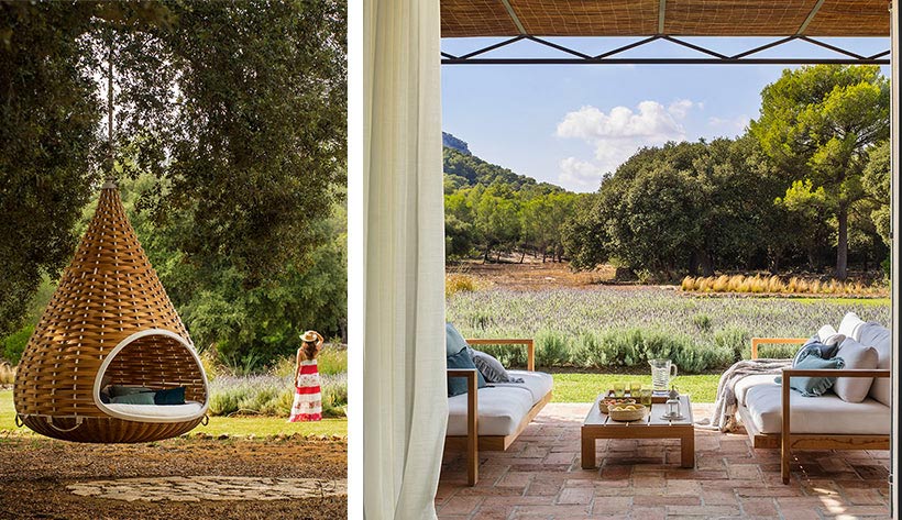 Garden design, minimalism and pure Mediterranean essence