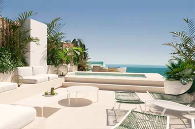 Áticos en Ibiza