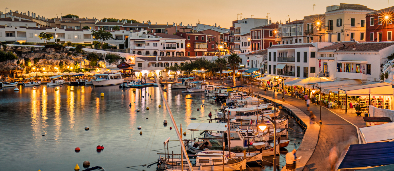 Coast and landscape of Menorca