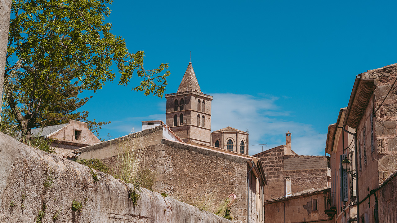 Sineu, en el centro de Mallorca