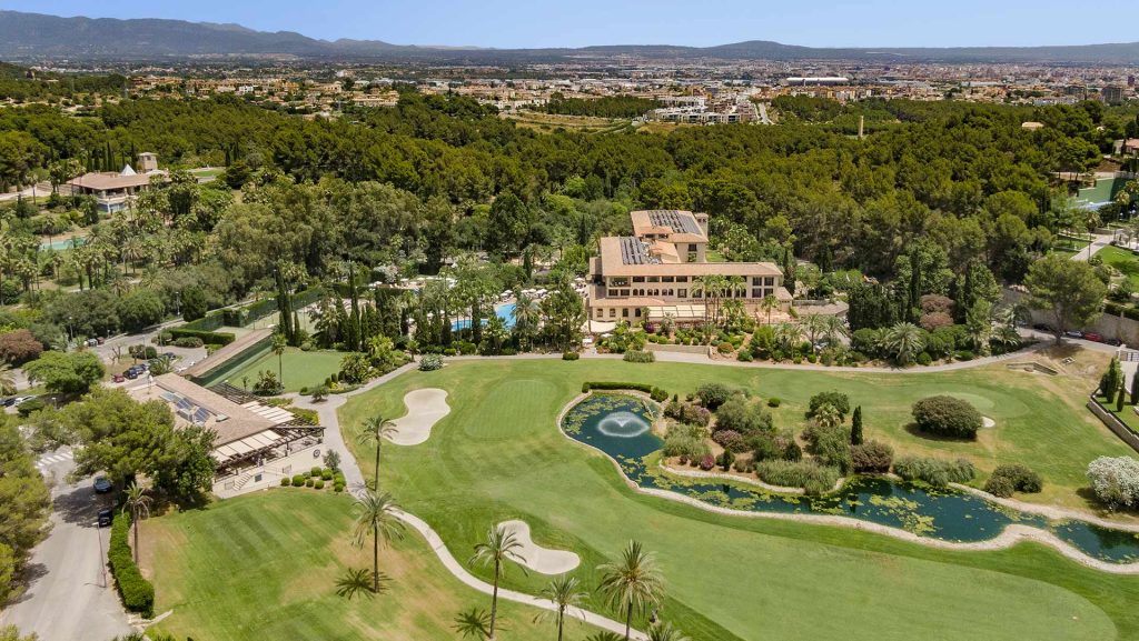 Son Vida neighbourhood above Palma