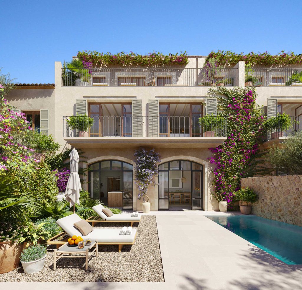 Townhouse with mountain views in Santa Maria del Camí