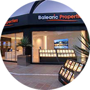 Büro von Balearic Properties in Puerto Portals im Südwesten Mallorcas