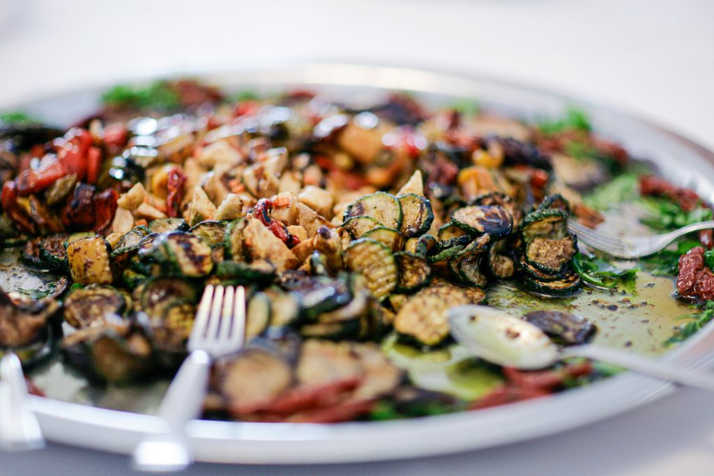 Mediterranean tasting menu dishes at a Michelin-starred restaurant in Mallorca