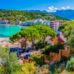 Casco antiguo de Sóller, en el noroeste de Mallorca