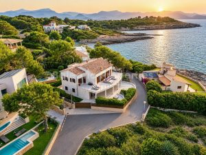 Strandvilla in erster Meereslinie mit Strandzugang in Bonaire, Mallorca