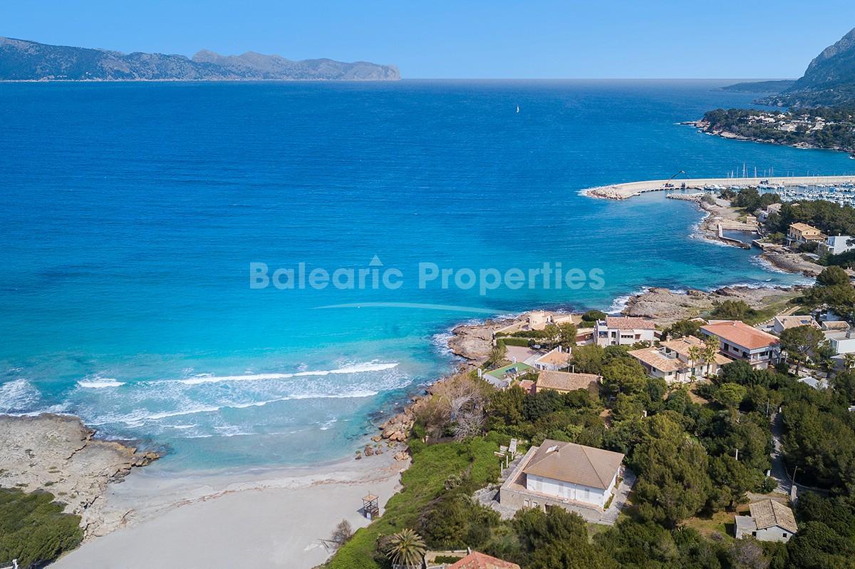 Beachfront plot for sale in Malpas Bonaire, Alcudia, Mallorca