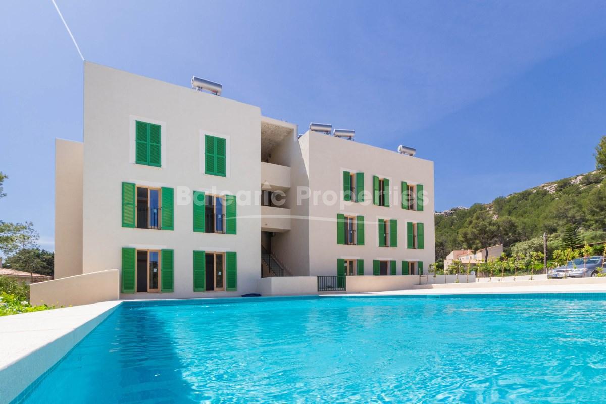 Apartamento de nueva construcción a un paso de la ciudad en venta en Puerto Pollensa, Mallorca