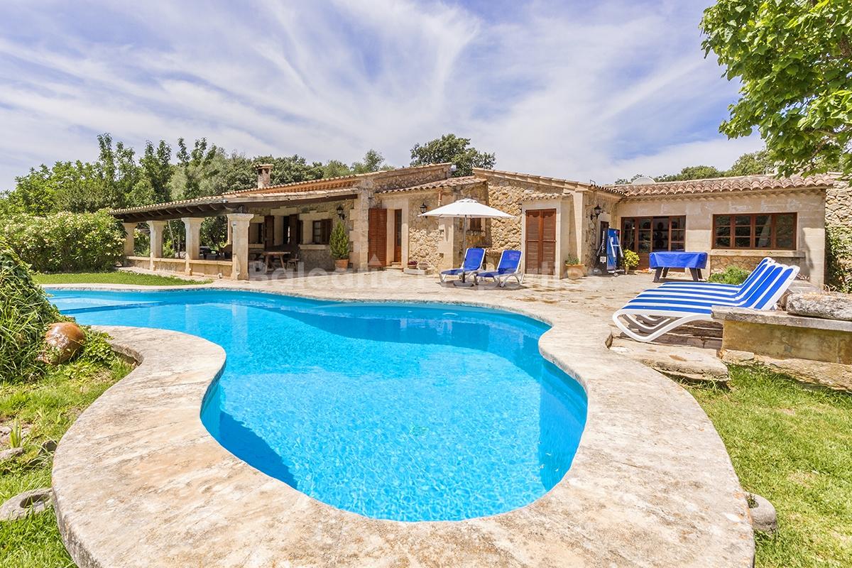 Lovely stone-faced country house for sale near Pollensa, Mallorca