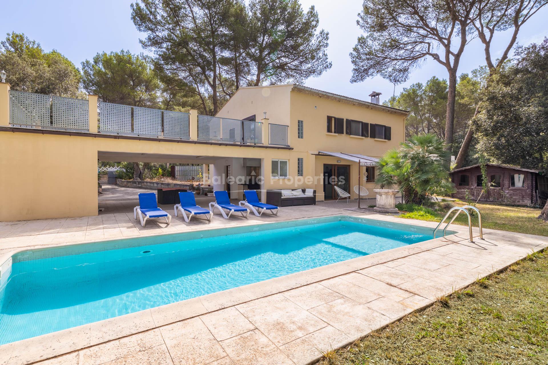 Spacious villa for sale close to the golf course in Pollensa, Mallorca