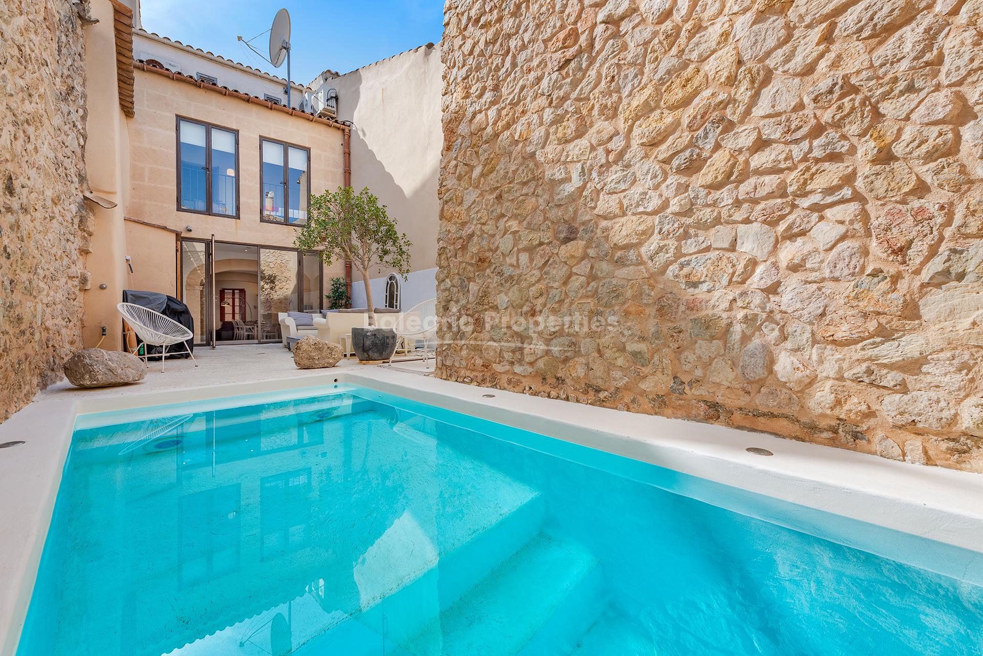 Beautifully reformed town house for sale in the centre of Pollensa, Mallorca