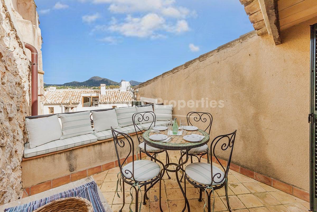 Renovated town house for sale in Pollensa, Mallorca