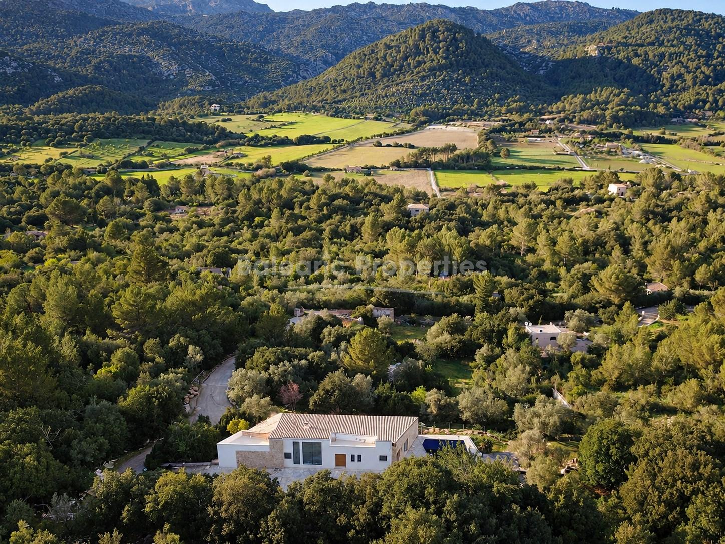 ETV Licensed Villa for sale in Campanet Valley - Legalisation Project Submitted, North Mallorca