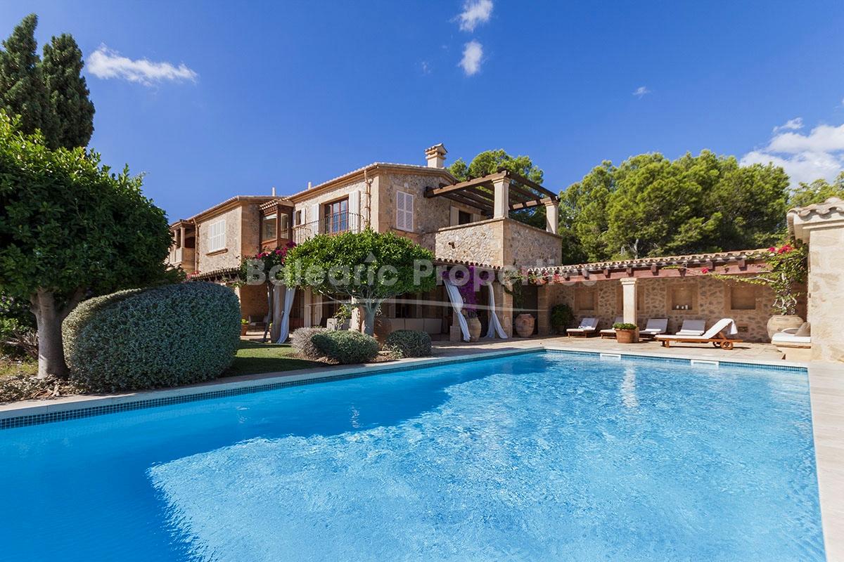 Stunning villa with sea view for sale in Camp de Mar, Mallorca