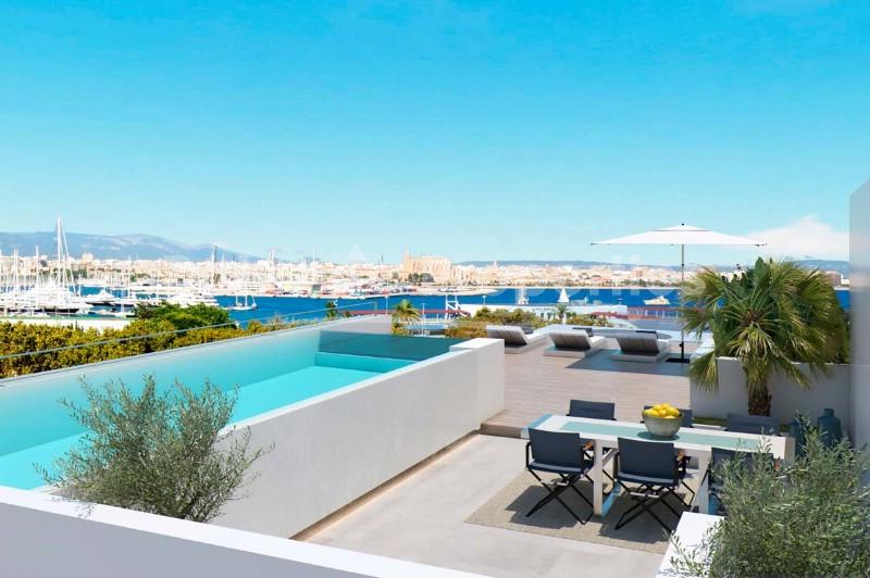 15 Luxury sea view Apartment project for sale in Palma, Mallorca