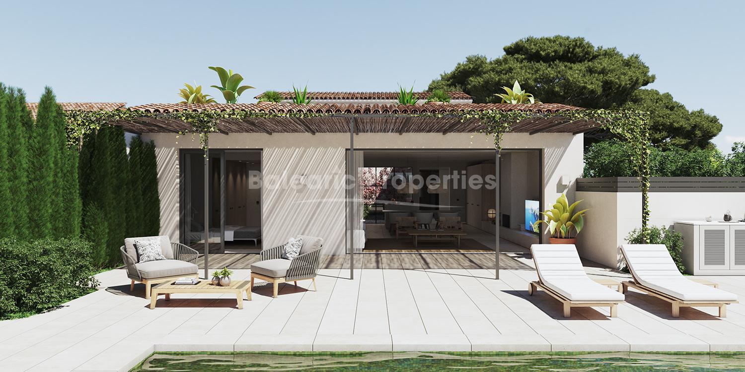 Top quality new finca with pool for sale in Establiments, Palma