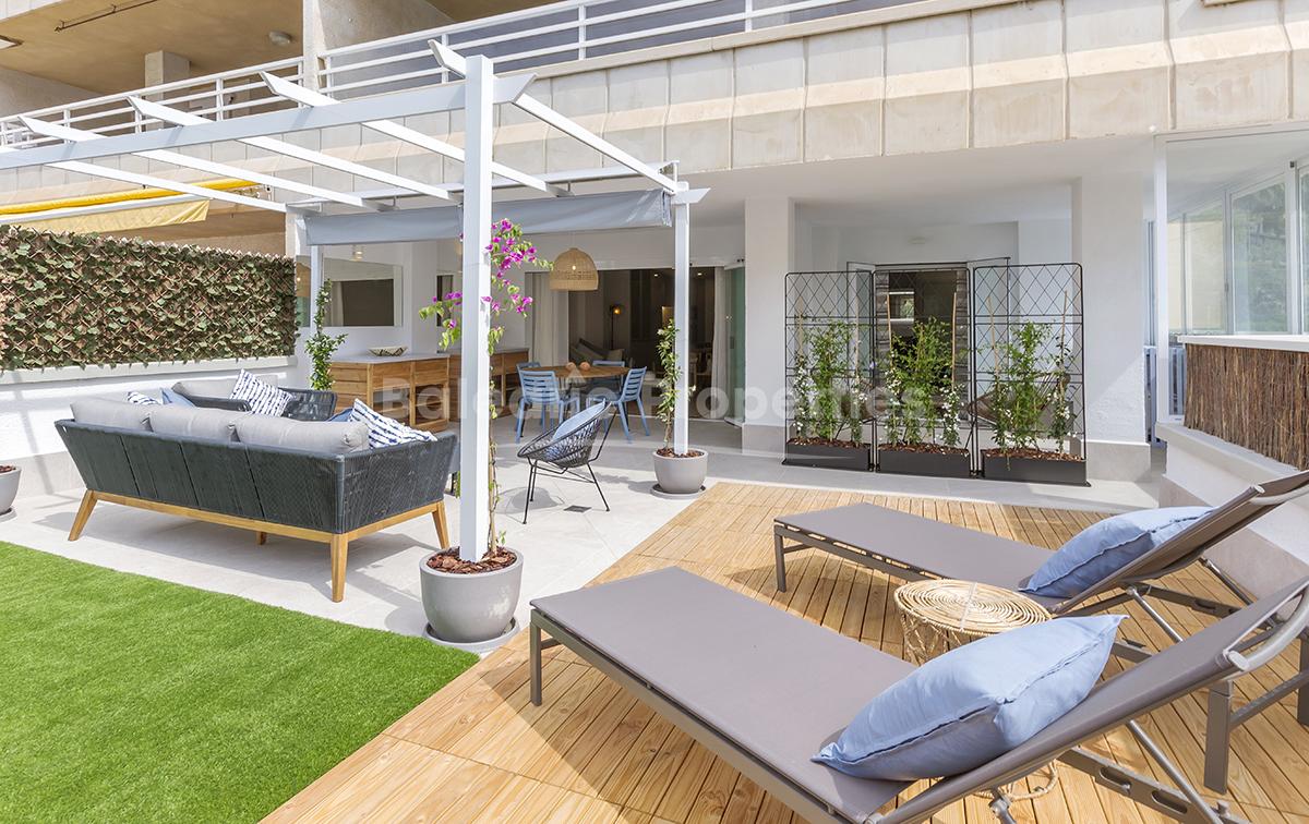 Apartamento de lujo con gran terraza en venta en Puerto Portals, Mallorca 