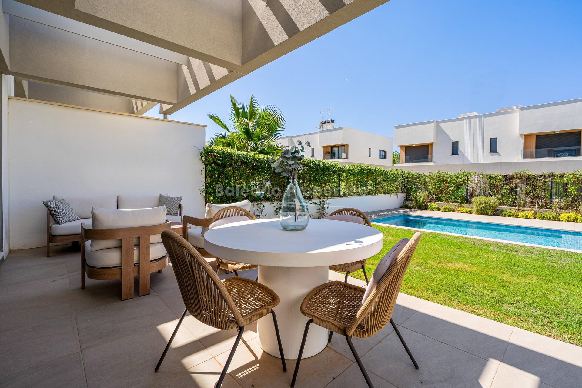 Newly built homes with private pools for sale near Llucmajor, Mallorca