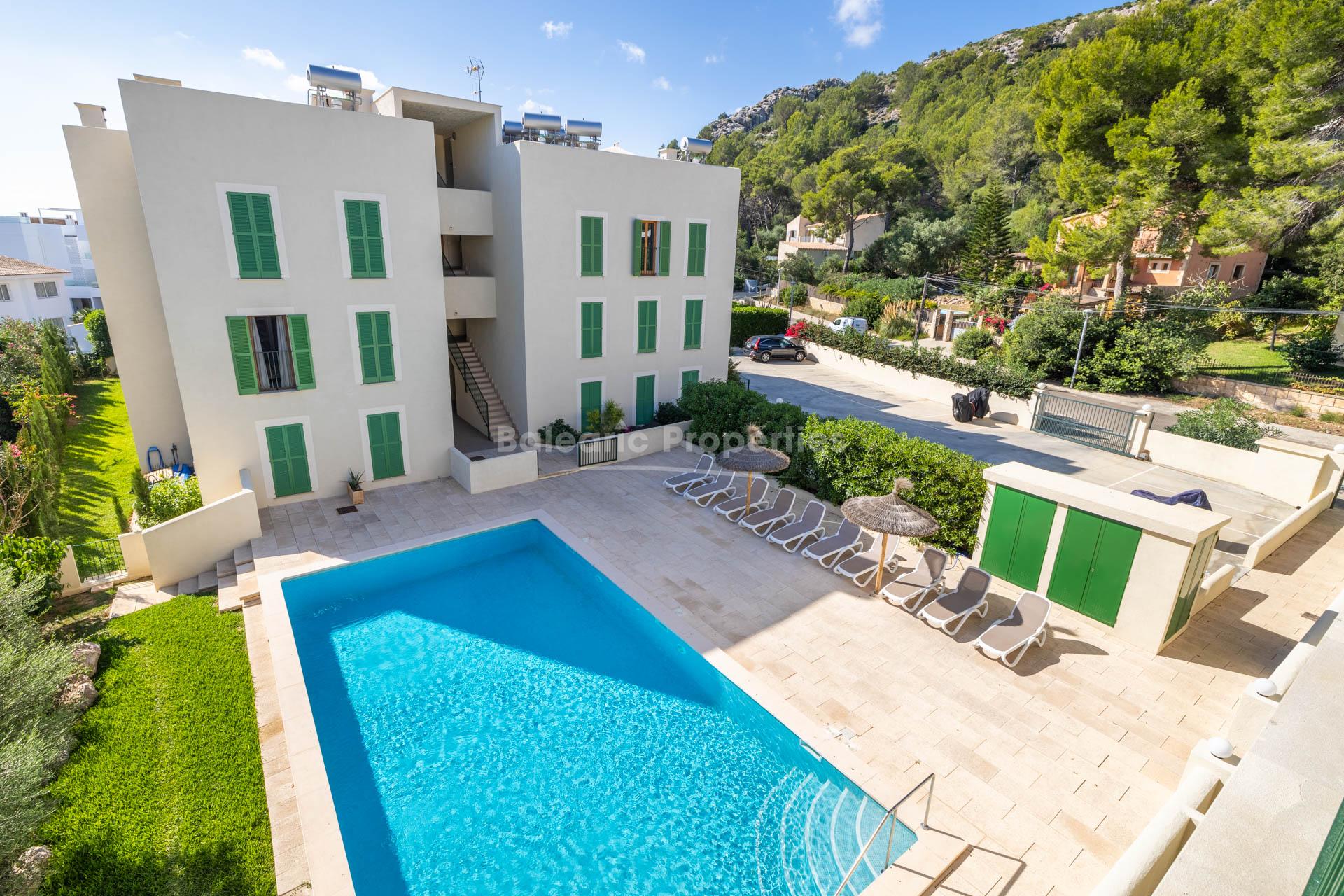 Apartments for sale on a new development in Puerto Pollensa, Mallorca
