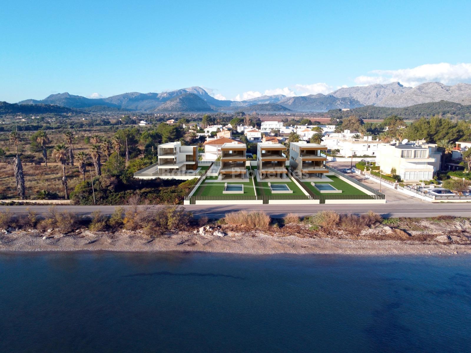 Exclusive newly built frontline villa for sale in Puerto Pollensa, Mallorca