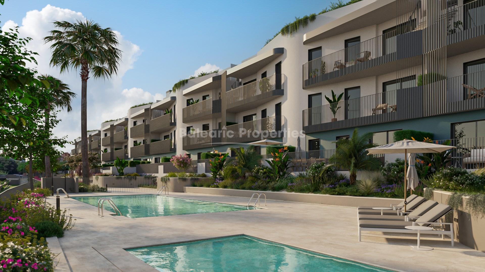 Attractive new apartments with excellent facilities for sale in Marratxi, Mallorca