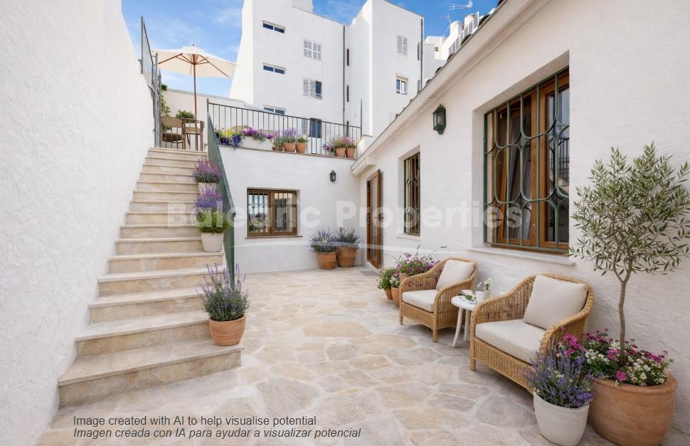 Fantastic house for sale located near the beach in Puerto Pollensa, Mallorca