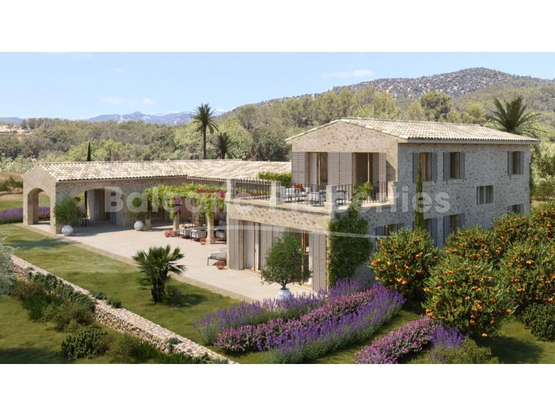 Dream country estate with mountain views for sale in Alaró, Mallorca