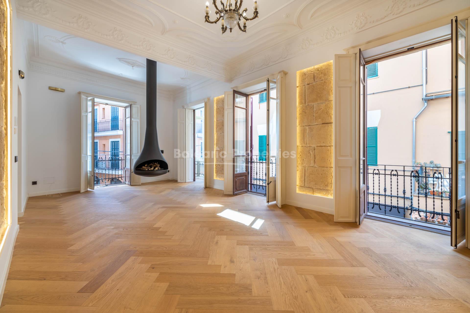 Wonderful, refurbished apartment for sale in Palma old town, Mallorca