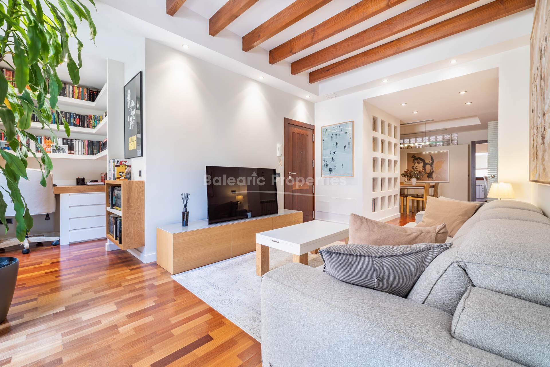 Charming apartment with impeccable finishes for sale in Palma Old Town, Mallorca